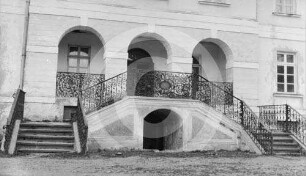 Freitreppe Herrenhaus Schleck