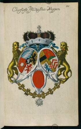 30, Wappen des Churfürsten von der Pfalz