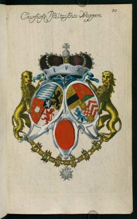 30, Wappen des Churfürsten von der Pfalz