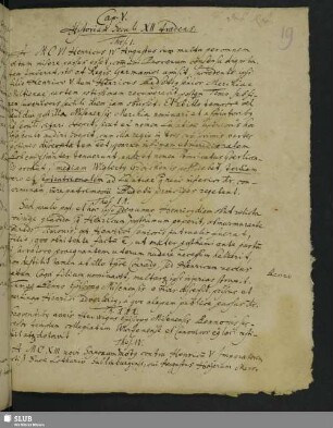 Cap. V. Historiam Seculi XII tradens.
