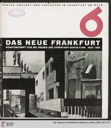 Heft 6 (Juli-September 1927)