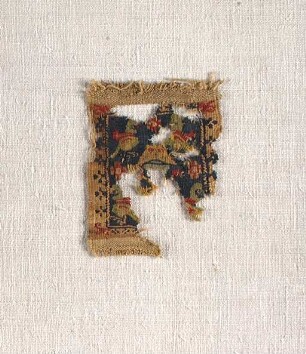 Fragment eines rechteckigen Besatzes einer Tunika