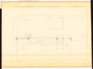 Reichsluftfahrtministerium, Berlin: Küche neben dem Speisesaal L3, Abschlusswand: Grundriss 1:20