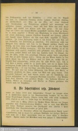11. Die Scharfrichterei resp. Abdeckerei