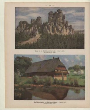 Bastei in der Sächsischen Schweiz