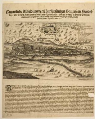 Belagerung der Stadt Heidelberg im September 1622