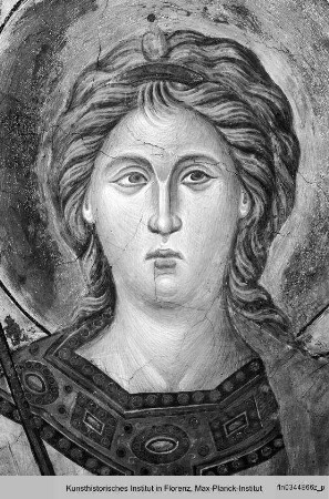 Das Heiligengewölbe - Heiligengewölbe: Deesis und hl. Franziskus