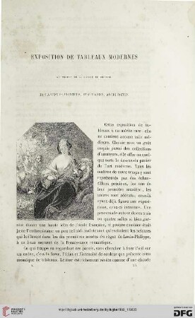 5: Exposition de tableaux modernes au profit de la caisse de secours des artistes peintres, statuaires, architectes, [1]