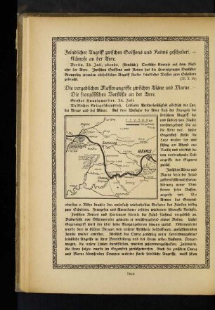 Feindlicher Angriff zwischen Soissons und Reims gescheitert. - Kämpfe an der Avre.