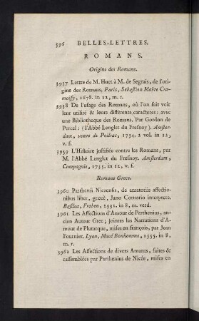 596-658, Romans