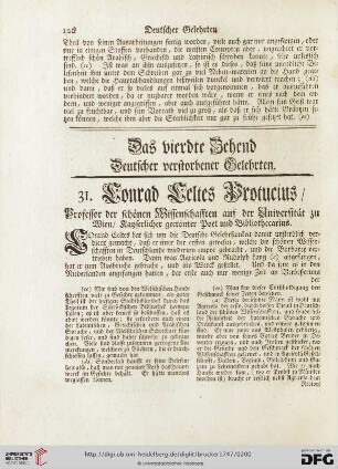 Das vierdte Zehend deutscher verstorbener Gelehrten