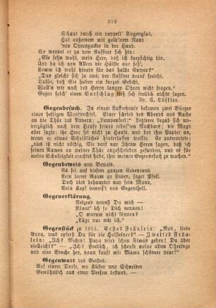 Gegenerklärung.