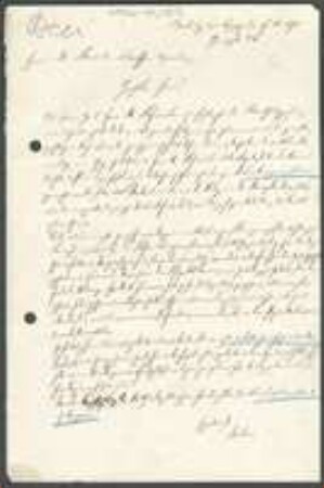 Brief von Beer an Gottlieb August Herrich-Schaeffer