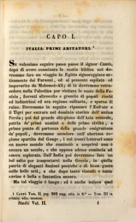 Sulla storia universale di Ces. Cantù studi critici di A. Bianchi-Giovini, 2. Storia Romana