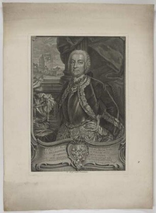 Bildnis des Bvrch. Alb. Haller ab Hallerstein