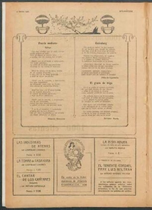 Poesía moderna : Egloga