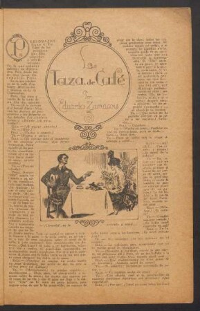 La taza de café : Ilustró Montmorency