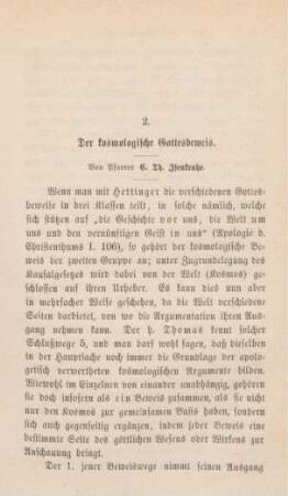 375-428 Der kosmologische Gottesbeweis