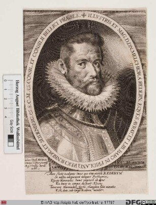 Bildnis Melchior Rödern von (Redern) (1599 Frhr.)