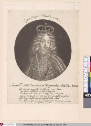 Josephus I DG Romanorum & Hungariae Rex, Archi Dux Austriae