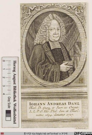 Bildnis Johann Andreas Danz