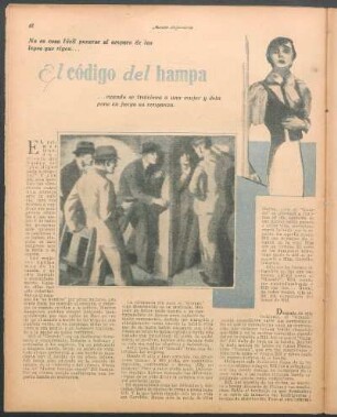 El código del hampa : Cuento por Jack Lait