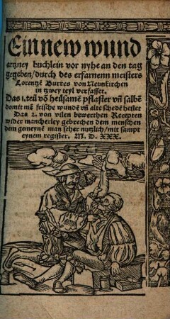 Ein new Wundarzney-Büchlein