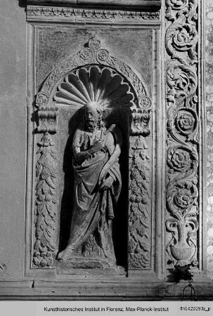 Altar der Madonna del Rosario : Nischenfiguren