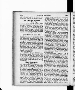 Was Luther von der Freude an der Natur sagt / Tischreden