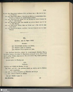 [Sitzungen 61-70]