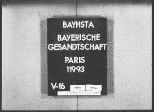 Le Bret, Emil, Oberleutnant, militärwissenschaftliche Reise nach Frankreich, sowie Übermittlung eines Paketes
