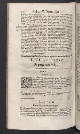 Titulus XXXV.