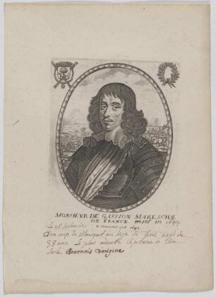 Bildnis des Jean de Gassion