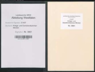 Bestellung der Küster und der Schulbediensteten durch die Amtmänner