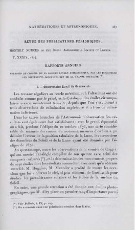 Revue des publications périodiques.