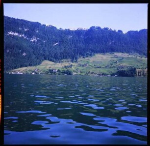 Luzern: Bürgenstock vom Vierwaldstätter See, nahe
