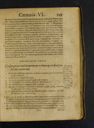 Observatio LXXIX. Consanguinei vasalli mortui an in feudo aperto sint praeferendi extraneis?