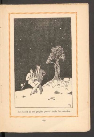 La flecha de un quejido partió hacia las estrellas... - [Ilustración]