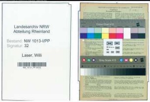 Entnazifizierung Willi Laser , geb. 13.03.1904 (Bergmann)