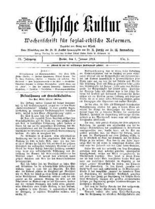 Weltanschauung und Gemeinschaftsleben
