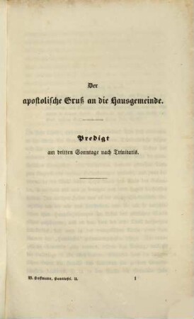Die Haustafel, 2,1. Die Familie ; H. 1, Die christliche Ehe