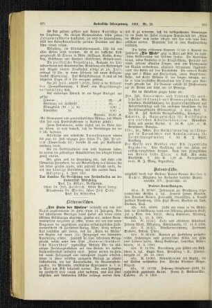Patent-Liste