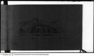 Skizzenbuch Vorderasien, Ägypten, Palästina, Aquädukt von Jericho