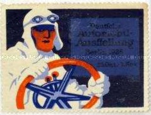 Vignette zur Deutschen Automobil-Ausstellung 1926 in Berlin