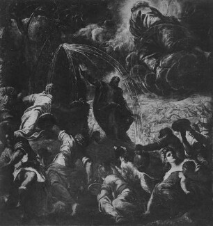 Gemäldezyklus in der Scuola di San Rocco — Das Quellwunder Moses