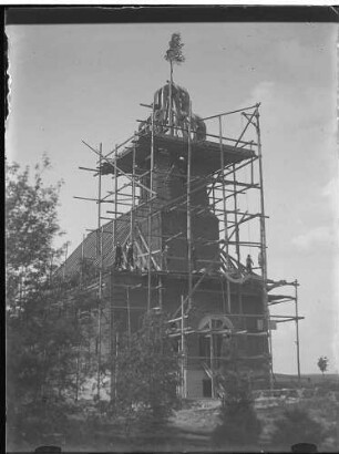 Kirche im Bau (Richtfest)