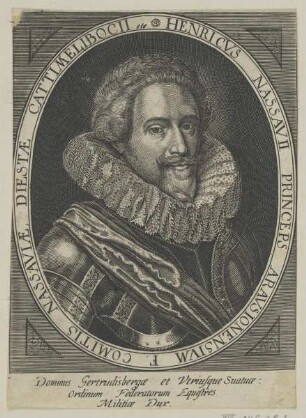 Bildnis des Henricvs Nassavii