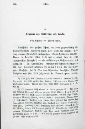 280-284 Erasmus von Rotterdam und Loreto