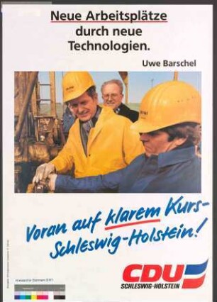 Neue Arbeitsplätze durch Technologien.