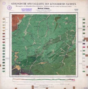 [5342] Löfsnitz, Geologische Specialkarte des Königreichs Sachsen